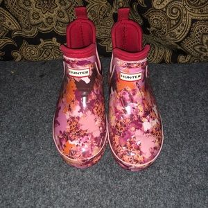 Hunter rain boots toddler girls